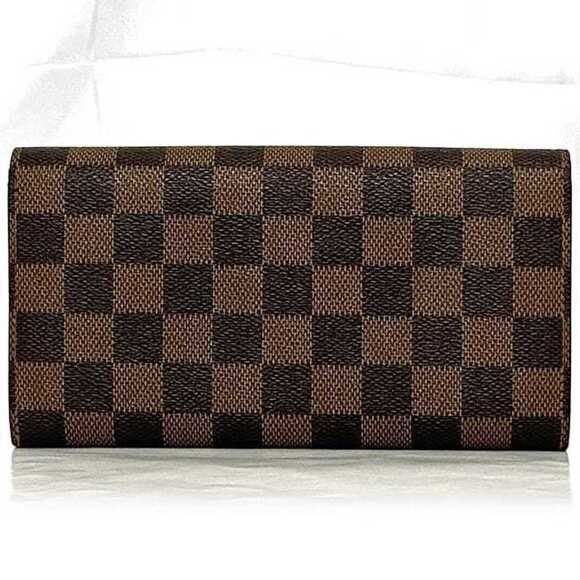 LOUIS VUITTON Brown Damier Wallet - Picture 3 of 11